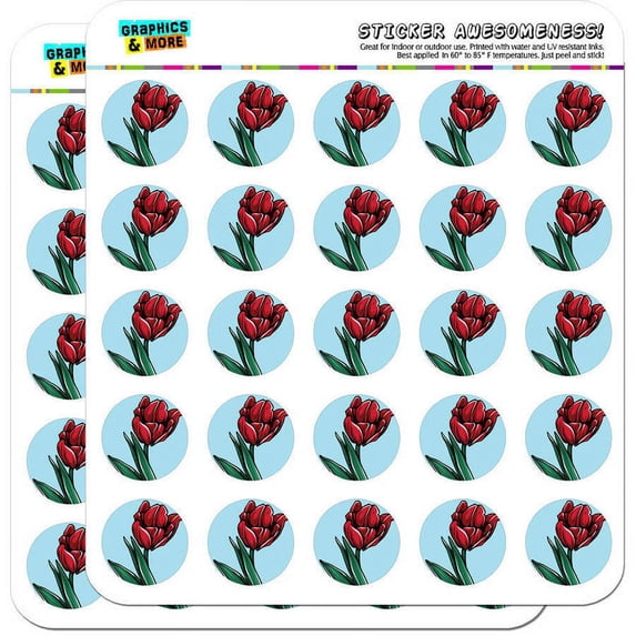 Tulip 50 1" Planner Calendar Scrapbooking Crafting Stickers