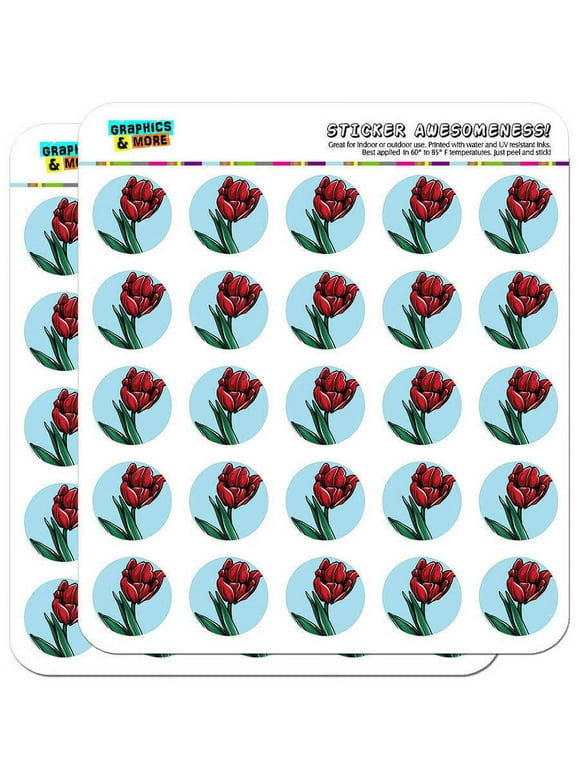 Tulip 50 1" Planner Calendar Scrapbooking Crafting Stickers
