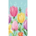thumbnail image 1 of Tulip Blooms 3-Ply Guest Paper Dinner Napkins 16 Per Pack, 1 of 1