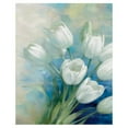 thumbnail image 1 of Tulip Blossoms by D. Rogier Wrapped Canvas Painting Art Print, 1 of 2