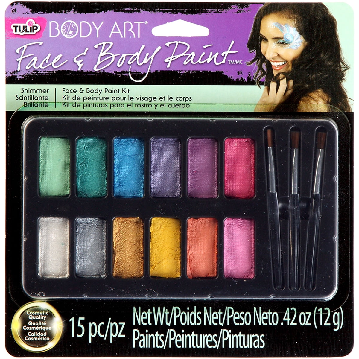 Tulip Body Art Face & Body Paint KitShimmer