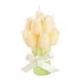 thumbnail image 1 of Tulip Bouquet Scented Soy Wax Candle, Floral Shaped Gift Ornament and Home Decor, Decorative Table Centerpiece Candle, Thoughtful Present for Special Occasions, Elegant Candle for Any Room, 1 of 6