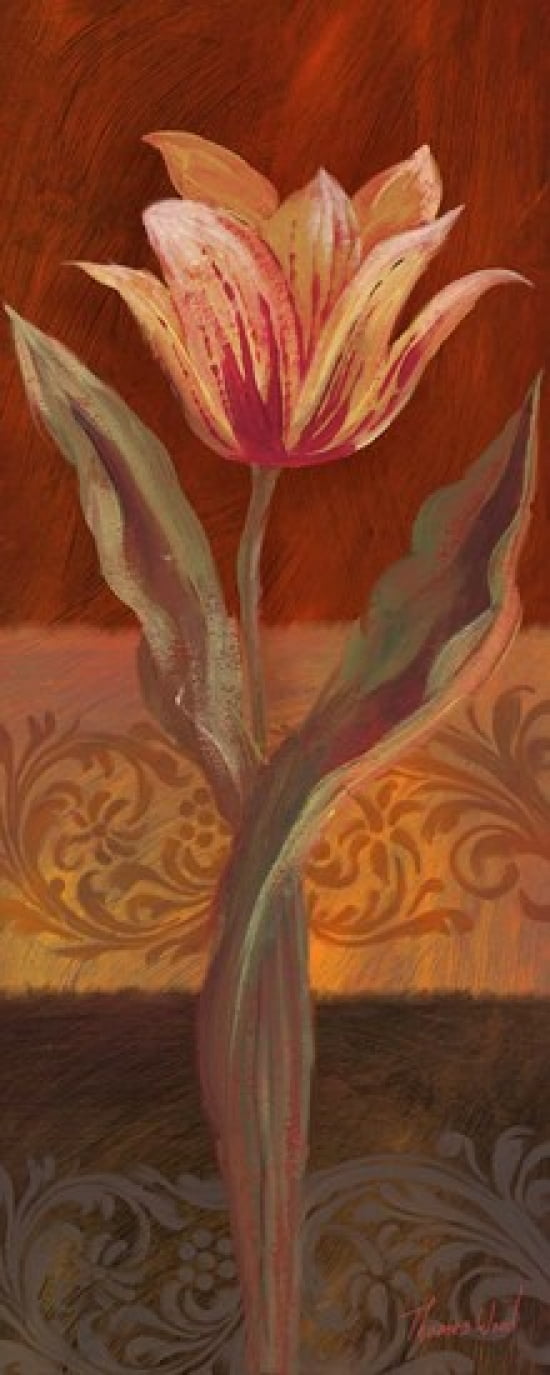 Tulip Canvas Art - Tom Wood (8 x 20)