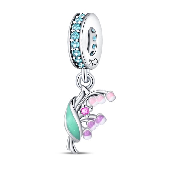 Tulip Charm, Compatible with Most Bracelet, Charm for Bracelet