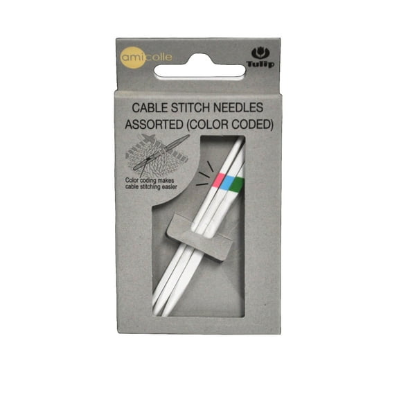 Tulip Amicolle Cable Stitch Needles Assorted-Assorted