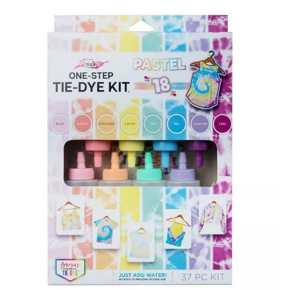 Tulip Color One-Step Tie-Dye 8 Color Multicolor Liquid Fabric Dye Kit, 2.75 oz (8 Piece)