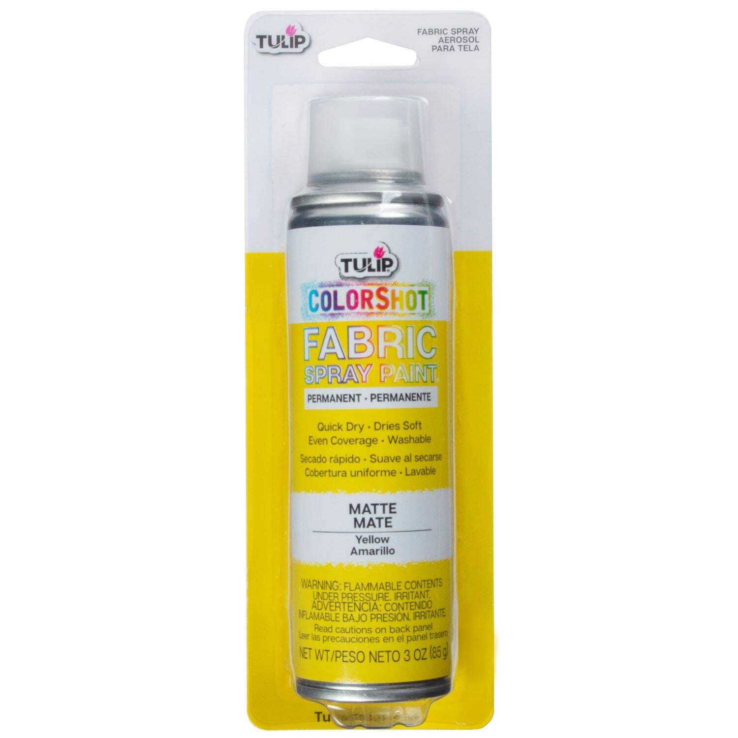 Tulip Color Shot Instant Fabric Paint Color Spray 3 oz