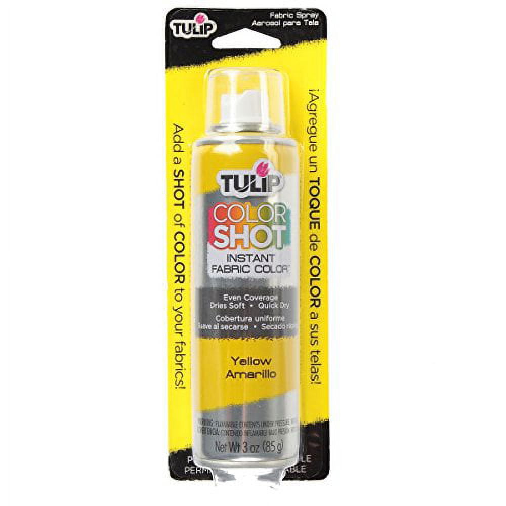  Tulip ColorShot Instant Fabric Color 3oz. Yellow