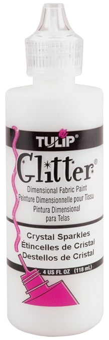 Tulip Glitter 3D dimensional fabric paint 37ml - * same p+p any quantity