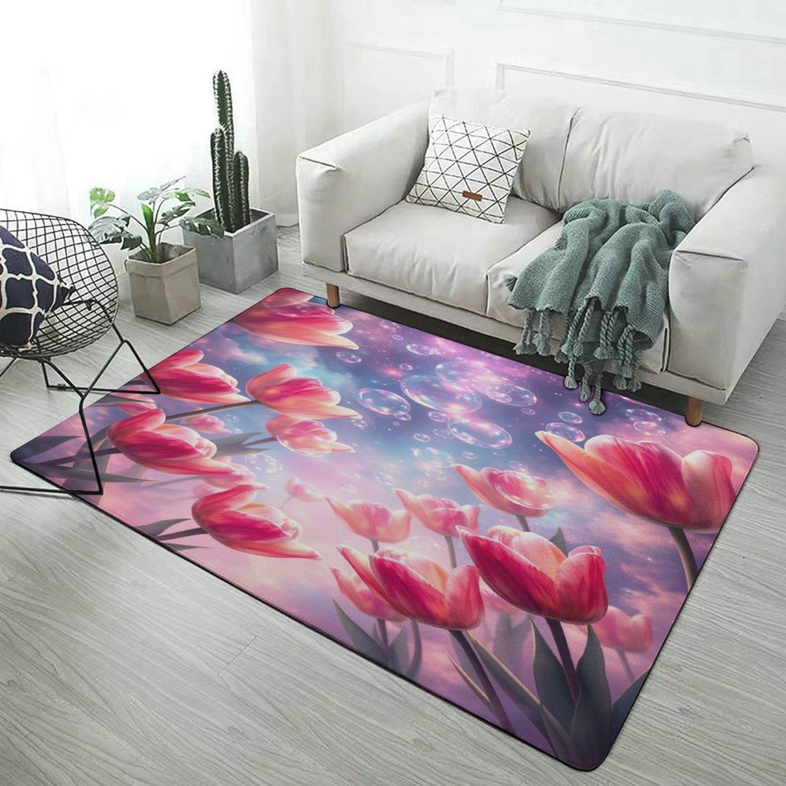 Tulip European Living Room Carpets Rugs Luxury Bedroom Study R Rug ...