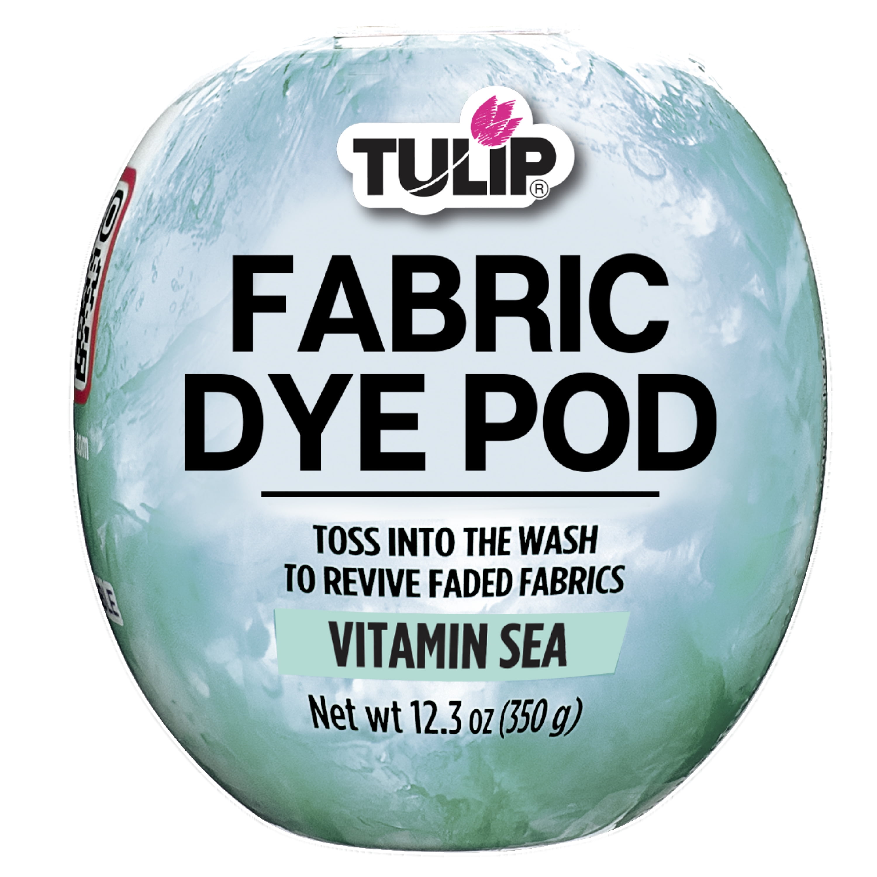 Tulip Fabric Dye Pod Vitamin Sea (Mint) 12.3 oz, New Dye for Washing ...