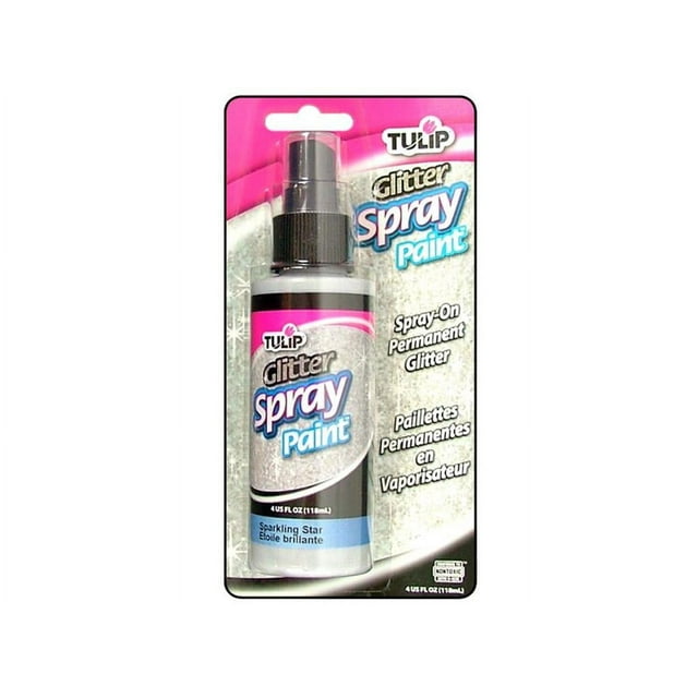 Tulip Fabric Glitter Spray 4oz Card Sparkling Star