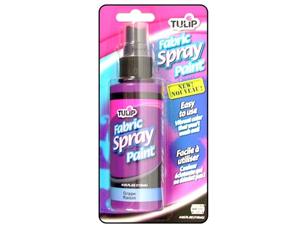Tulip Fabric Spray Paint 4oz Carded Grape