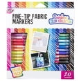 thumbnail image 1 of Tulip Fashion Markers 45097 Mrkt Multi Fine Tip 20Pk Rainbow Color Collection, As Detailed, 1 of 8