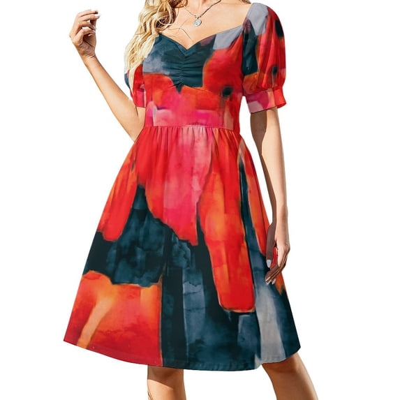 Tulip Field at Night Sleeveless Dress dresses ladies 2024 summer prom dresses