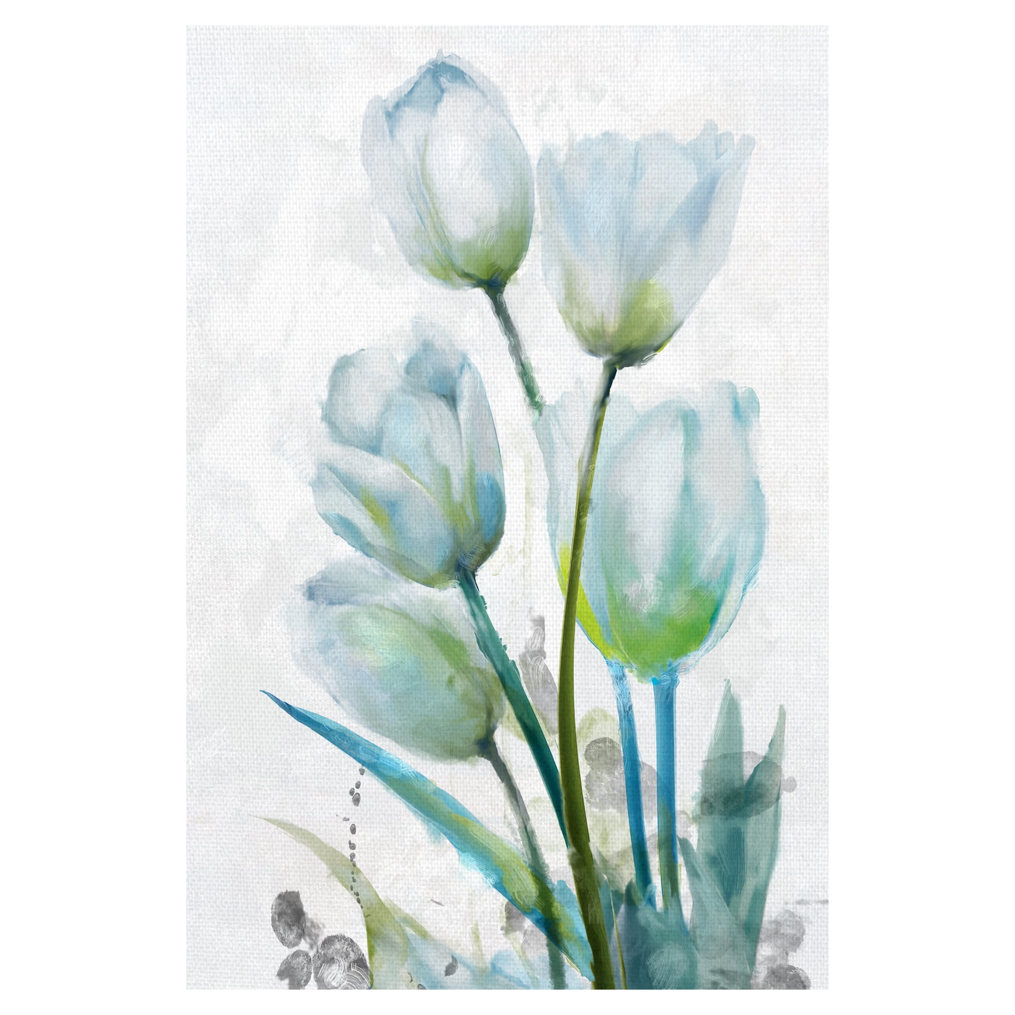 Tulip Gethering I by Studio Arts Wrapped Canvas Art Print