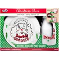 thumbnail image 1 of Tulip Holiday Ceramic Plate Set-Santa Plate, 1 of 1