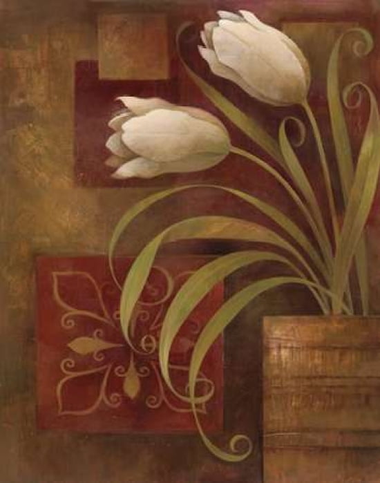 Tulip Interlude II Canvas Art - Elaine Vollherbst-Lane (22 x 28)