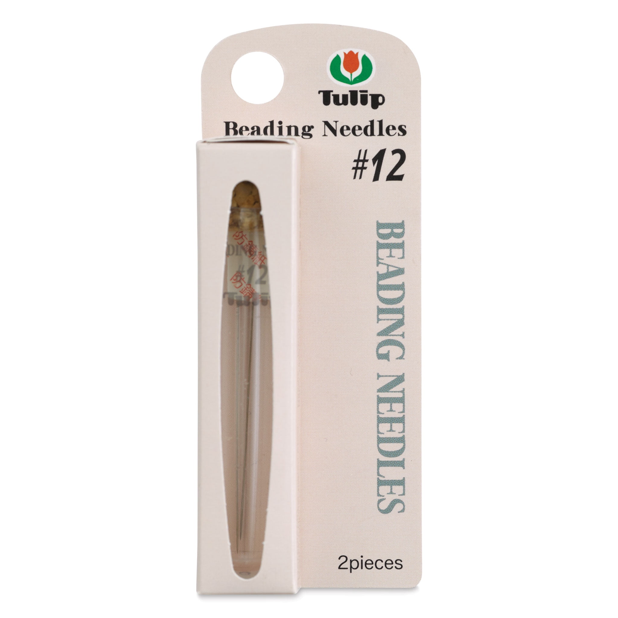 Tulip Needle Company Beading Needles - Size 12, Pkg of 2