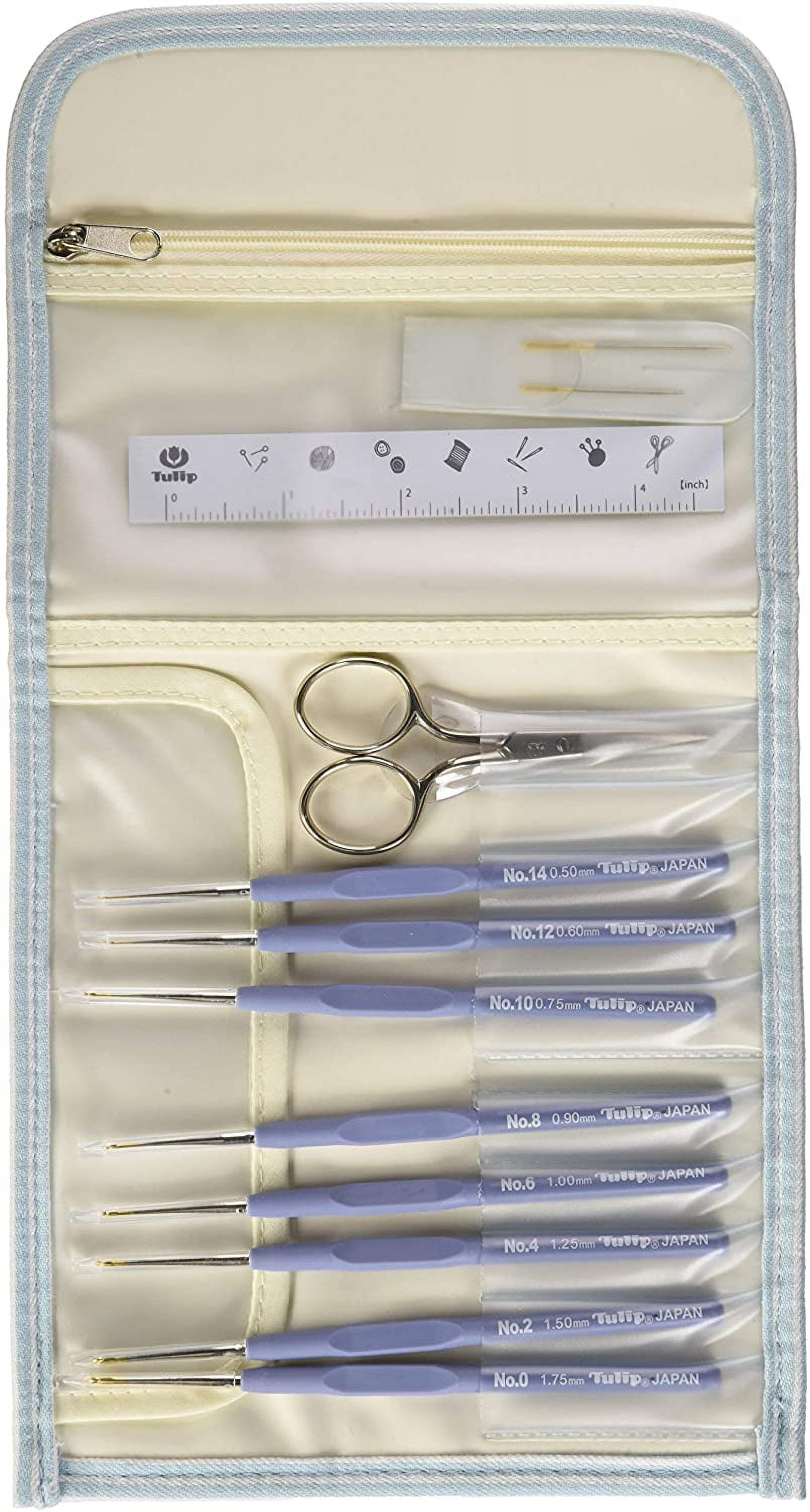 Tulip Needle TP1168 Etimo Steel Crochet Hook Set