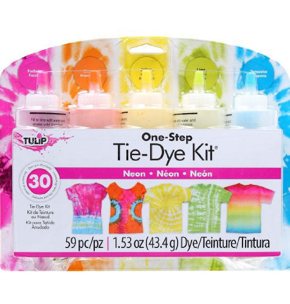 Tulip One-Step Tie-Dye 8 Color Block Party Kit