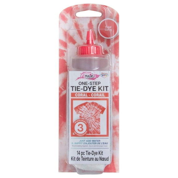 Tulip One-Step Color Tie-Dye Kit 4oz. Coral