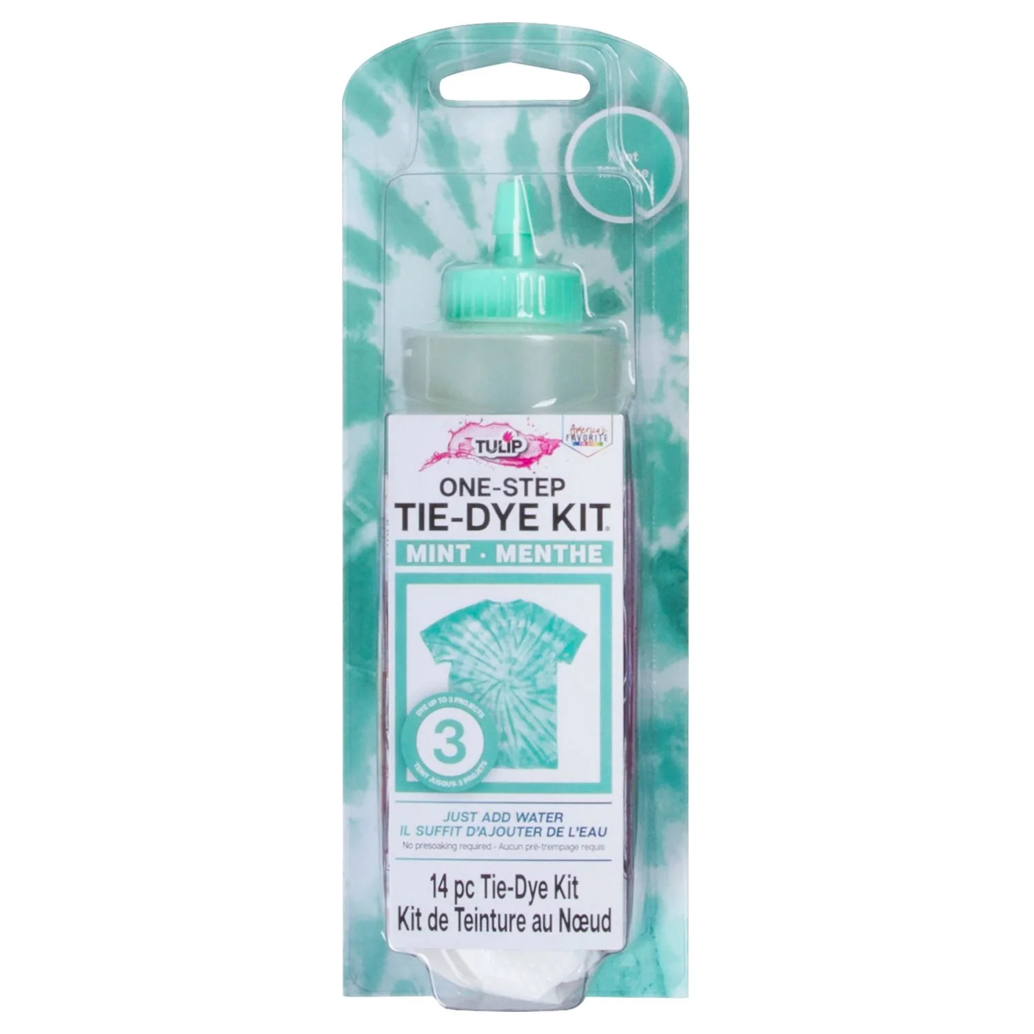 Tulip OneStep Mint 4oz Color TieDye Kit