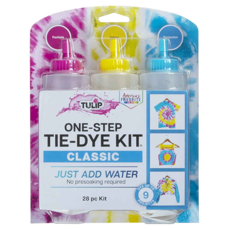 Tulip One-Step Tie-Dye Kit Tie Dye, Classic