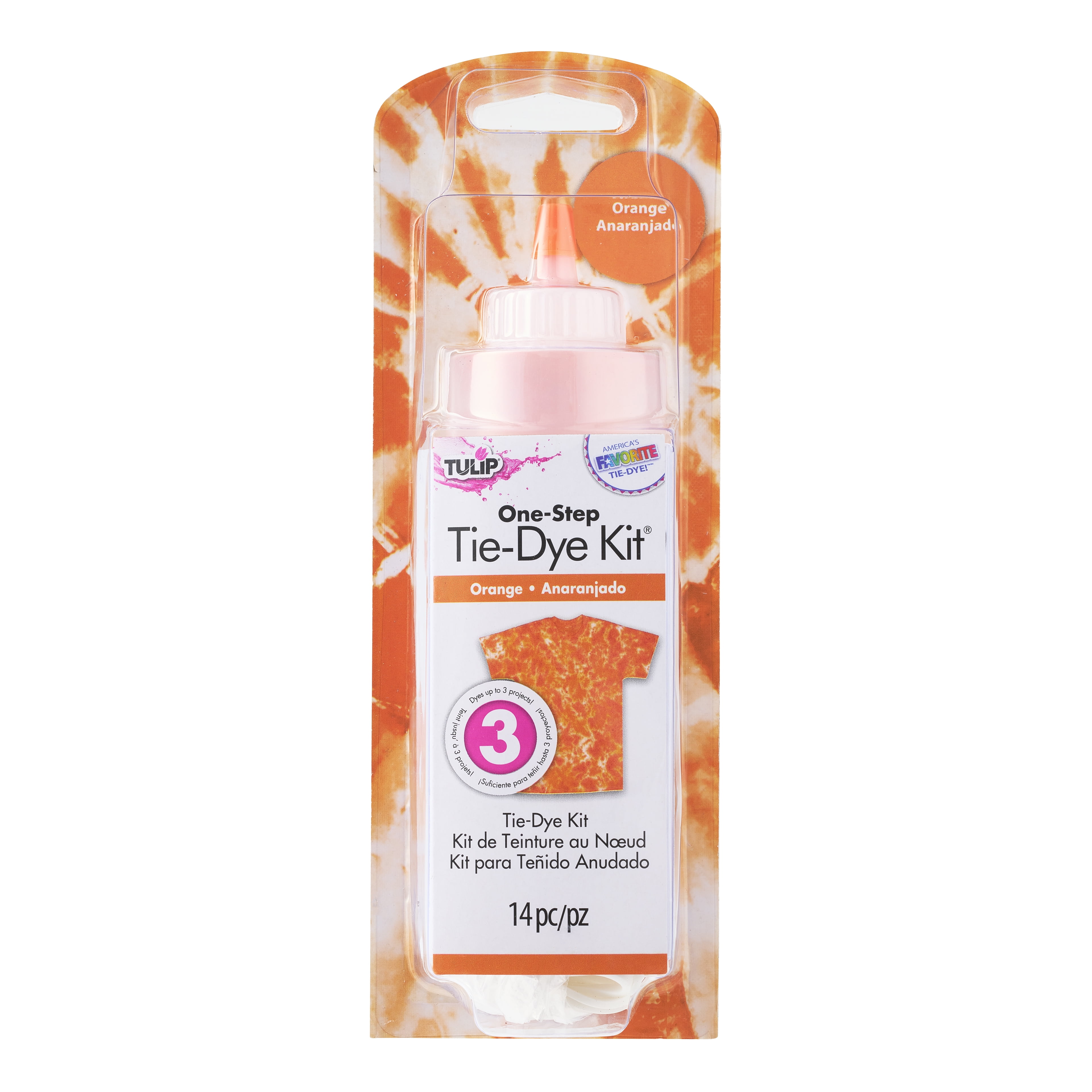 Tulip One-Step Tie-Dye Kit .20oz-Orange - Walmart.com