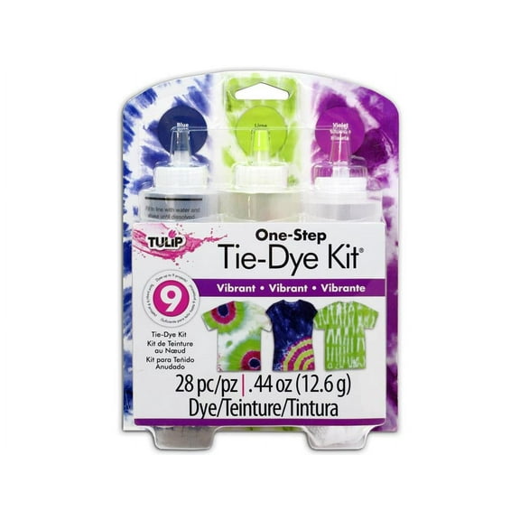 Tulip One Step Tie Dye Kit 3 Color Vibrant