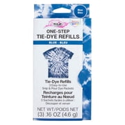 Tulip One-Step Tie-Dye Kit Dye (3) 4oz. Refill Packs, Blue