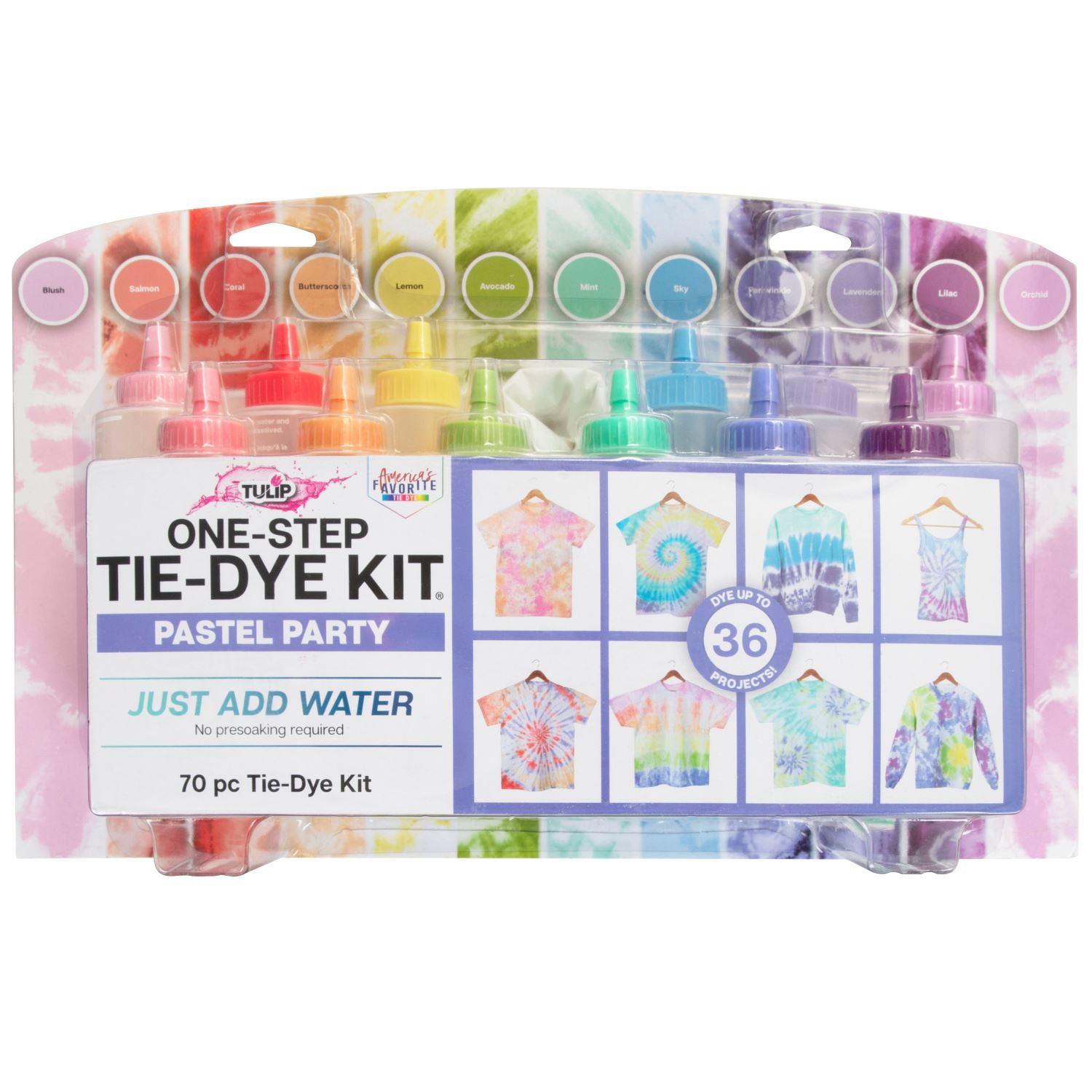 Tulip Pastel Party 12Color TieDye Kit