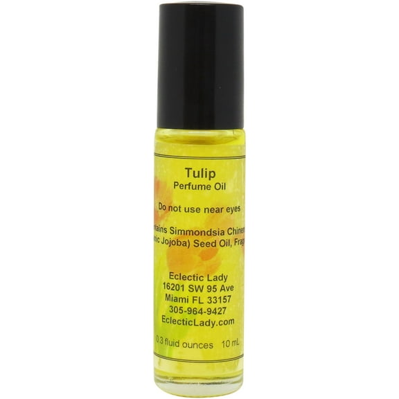 Tulip Perfume Oil, 0.3 Oz Portable Roll-On Fragrance