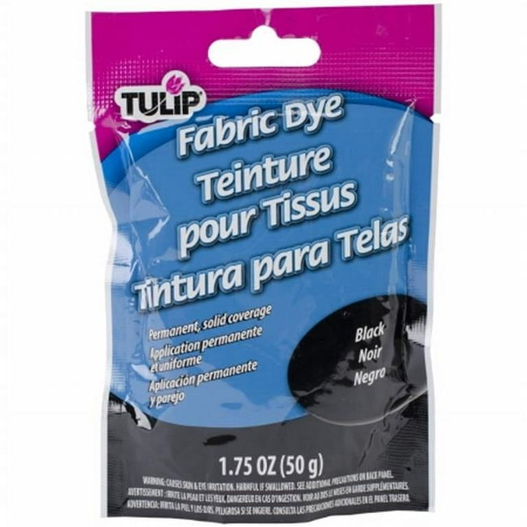 Tulip Permanent Fabric Dye 1.76oz-Hot Black, Pk 3, Tulip