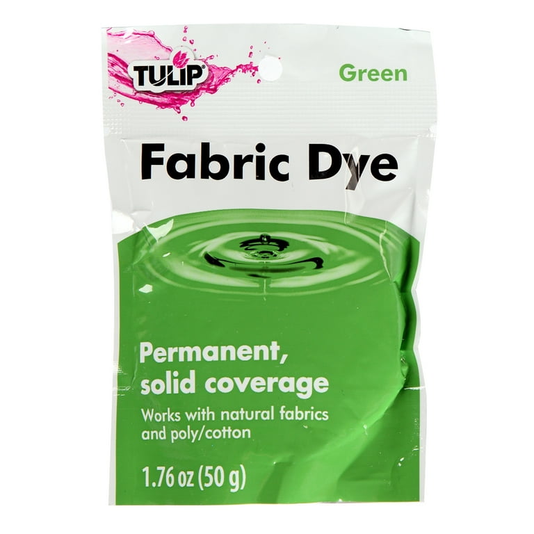 Tulip Permanent Fabric Dye, Green, 1 Pack, 1.76oz