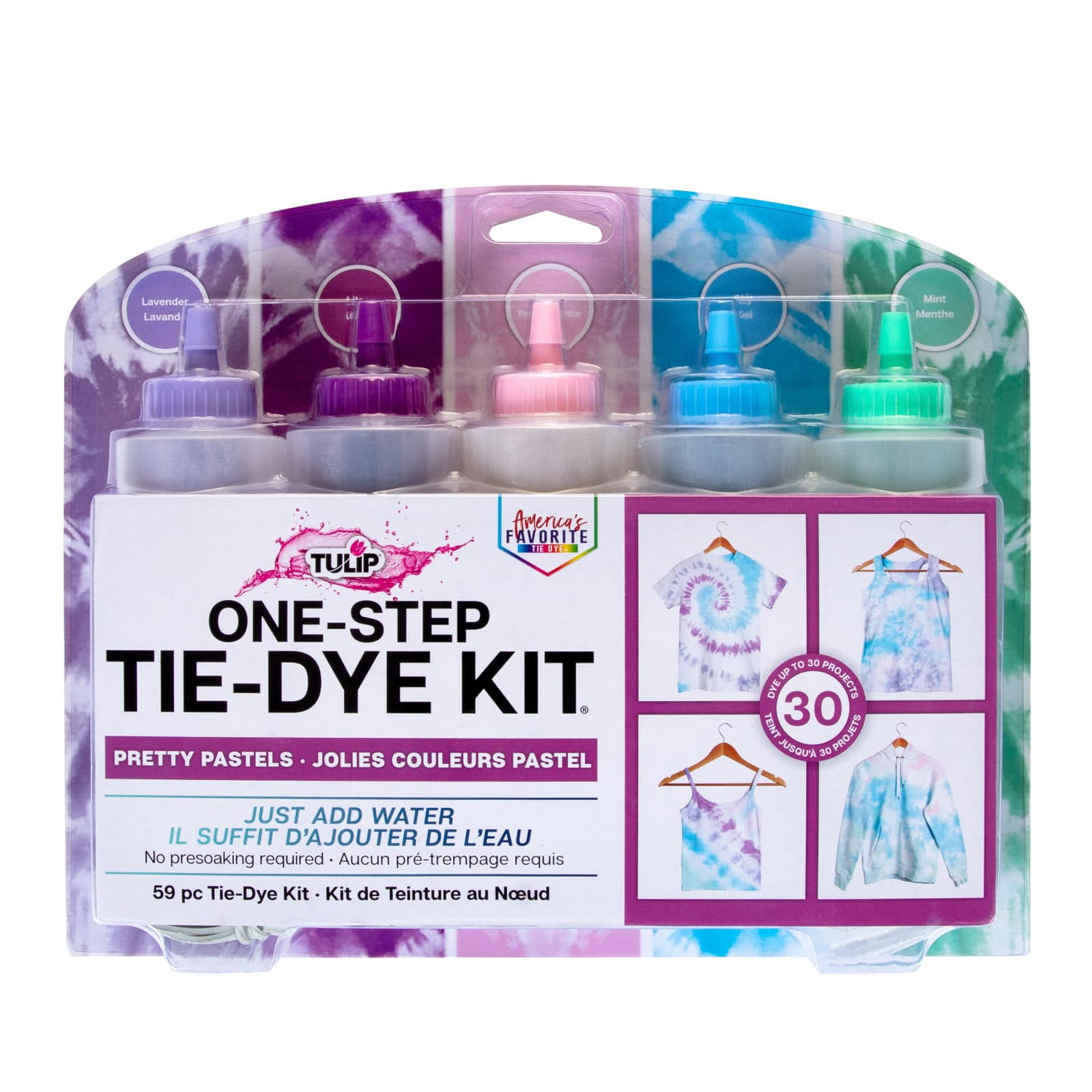 Tulip® Pretty Pastels OneStep TieDye Kit
