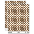 thumbnail image 1 of Tulip Seashell Sea Shell 200+ Round Stickers - Brown - Matte Finish - 0.50" Size, 1 of 3