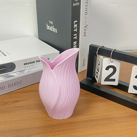 Tulip Shape Vase Home Decor Flower Arrangement