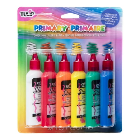 Tulip Slick Dimensional Fabric Paint, 6ct.