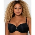 thumbnail image 1 of Tulip Smooth T-Shirt Bra - Black, 1 of 3
