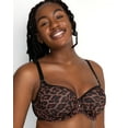 thumbnail image 1 of Tulip Smooth T-Shirt Bra - Designer Leopard, 1 of 6