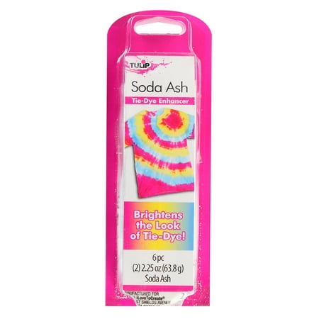 Tulip Soda Ash Tie-Dye Clear Color Enhancer 4.5 oz, Brightens the Look of Tie-Dye, 2 2.25 oz