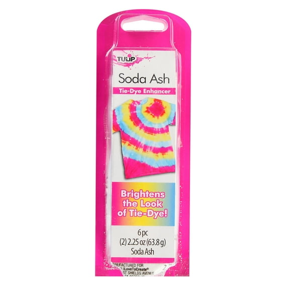 Tulip Soda Ash Tie-Dye Clear Color Enhancer 4.5 oz, Brightens the Look of Tie-Dye, 2 2.25 oz