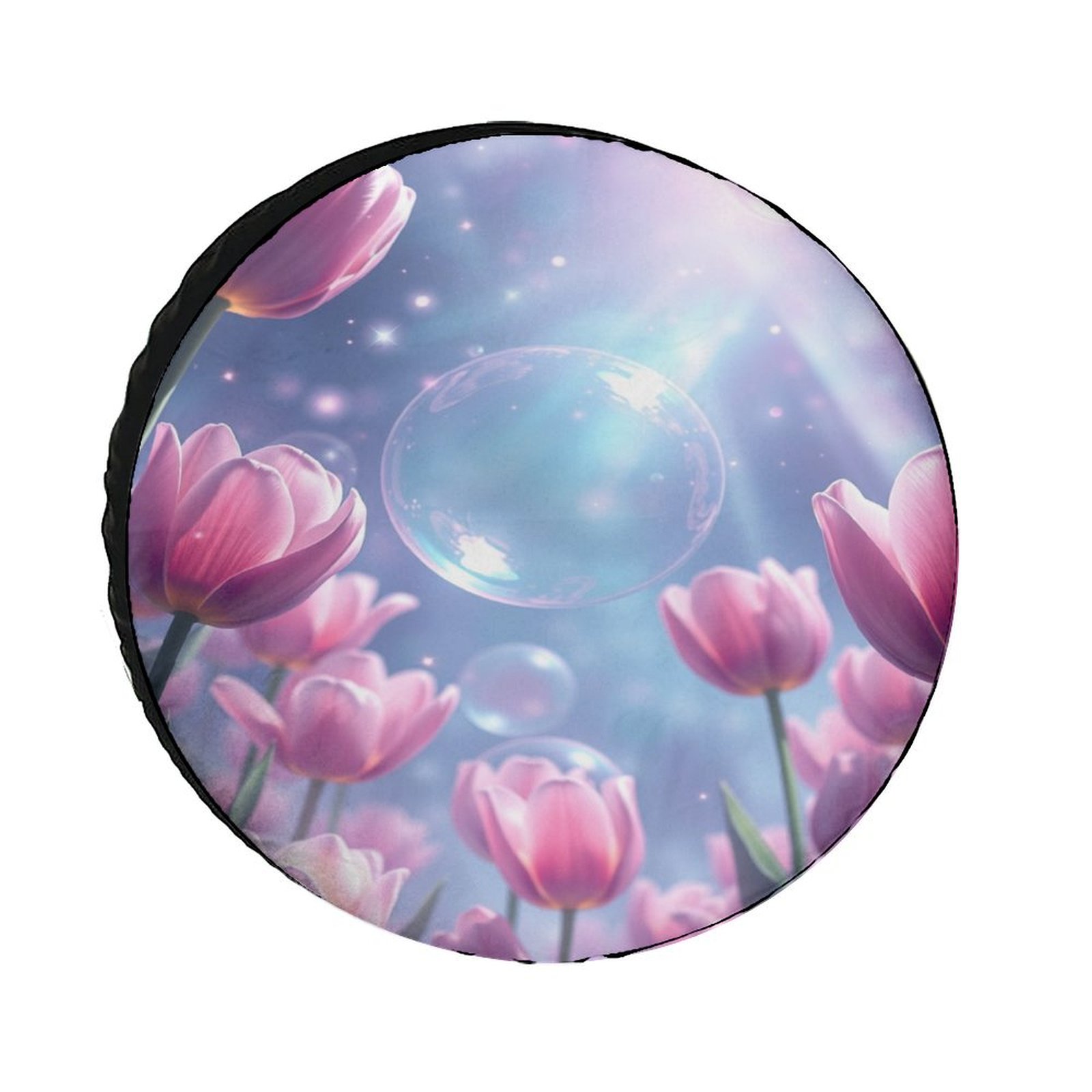 Custom Spare Tire Cover - Upload Your Image/Text, Waterproof Universal Fit For SUV, Truck, RV, Jeep (Choose Size: 14, 15, 16, 17 Inch)