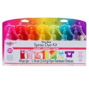 Tulip Spray Tie-Dye Kit, 7 Colors, Vibrant Confetti