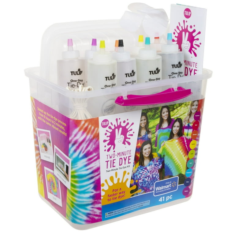 Tulip Tie Dye Big Box Kit with 9 Bright Rainbow Colors for 2