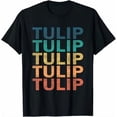 thumbnail image 1 of Tulip - Vintage Retro Tulip Name T-Shirt, 1 of 5