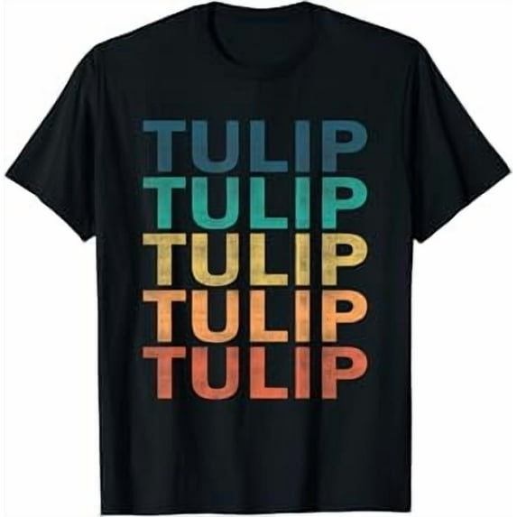 Tulip - Vintage Retro Tulip Name T-Shirt