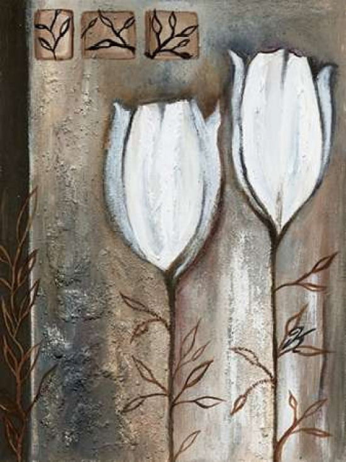 Tulip deco I Canvas Art - Kristel Peters (18 x 24)