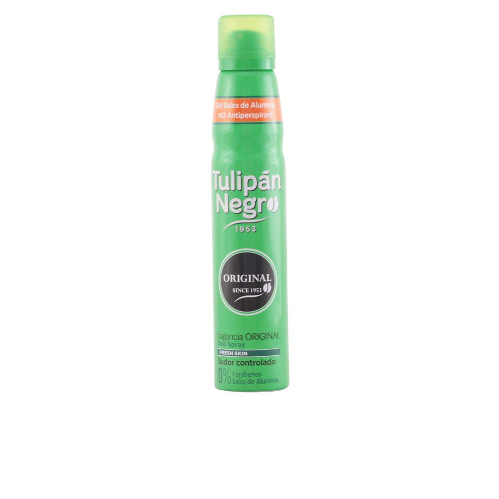 Tulipan Negro Deodorant Spray 6.75 FL OZ Original Scent 